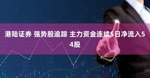 港陆证券 强势股追踪 主力资金连续5日净流入54股